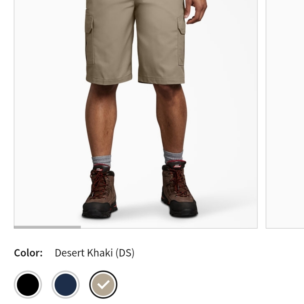 NWT MEN'S Size 34 Dickies Cargo Shorts Relaxed Fit